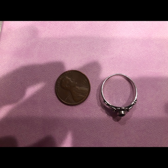 Sterling silver healing ring size 7 - Picture 2 of 3